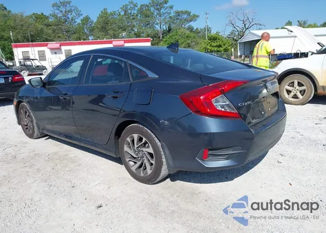 2017 Honda Civic Ex из США, поврежденный, VIN 19XFC2F78HE013664